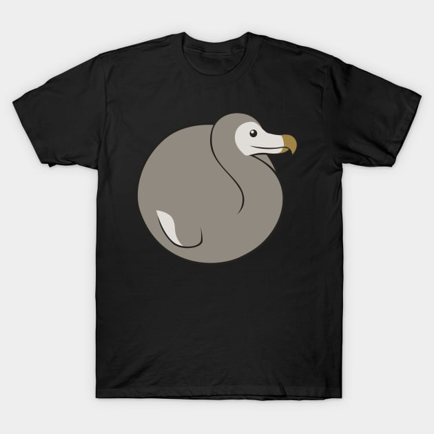 Bird Balls - Dodo T-Shirt by Naturally Curvy